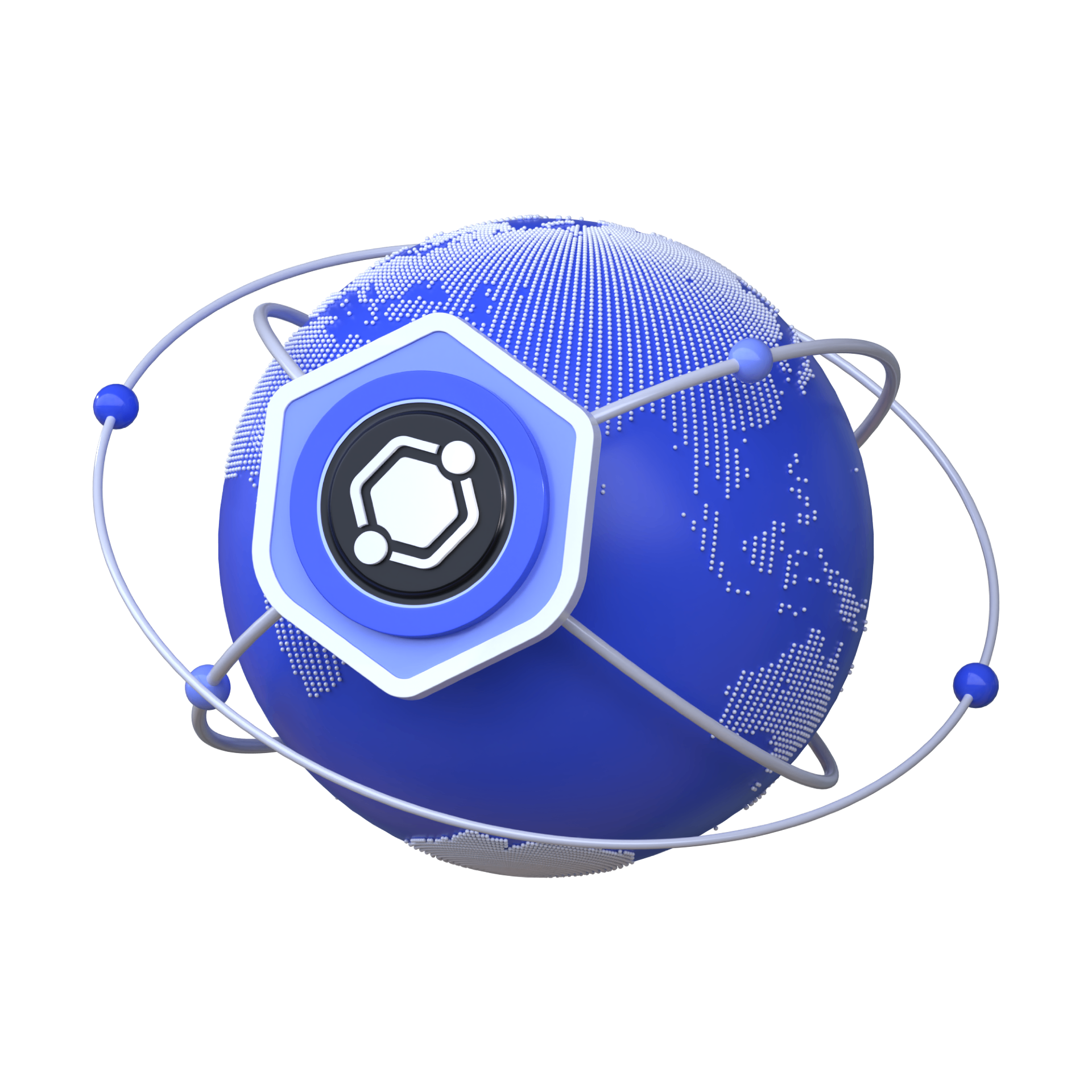 CryptoHub 3D Globe